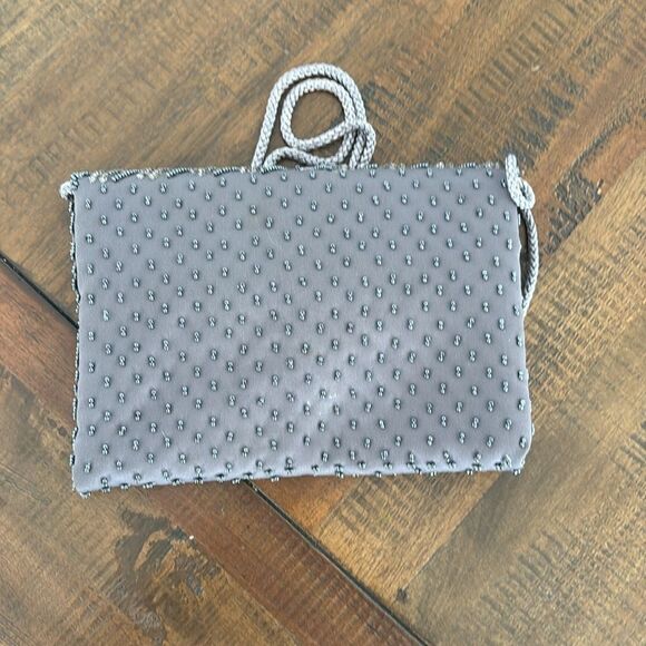 La Regale antique vintage sequined evening bag. Pristine condition.